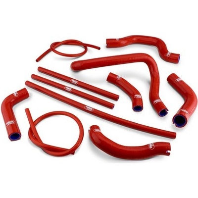 Silikonové hadice chladícího systému SAMCO Sport pro Ducati Monster 937 2021 - 2025 11 kusů Barva: černá