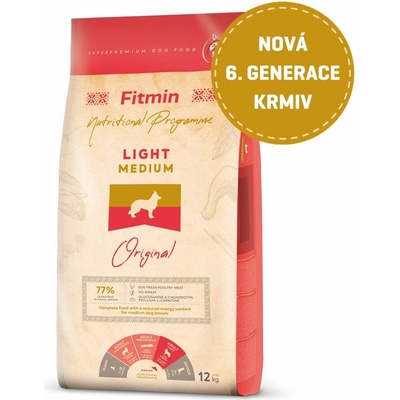 Fitmin dog medium light 12 kg