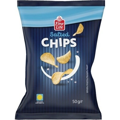 Fine Life Chips sůl 18 x 50 g