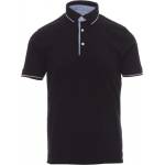 PAYPER cambridge 000076-0027 / Мъжка поло риза с къс ръкав - черно/бяло xxl (000076002714003xxl)