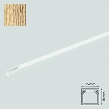 Canalux Žľab 16 x 16 mm buk