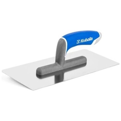 KUBALA Hladítko nerezové hladké 130x270mm, dva zaoblené rohy, G-24 0266 33415