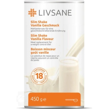 LIVSANE Dietní výživový koktejl vanilka 450 g