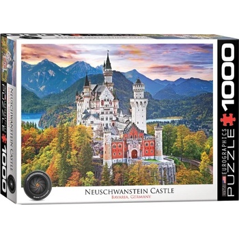 Image 1 of EUROGRAPHICS - Puzzle Neuschwanstein, Germany 2 - 1 000 piese