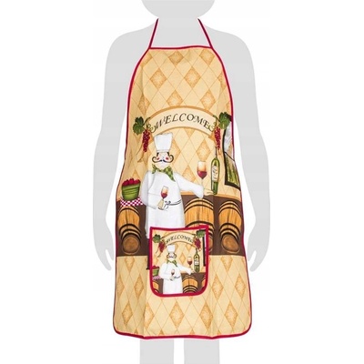 Banquet Zástěra s kapsou COOK II