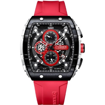 Curren Часовник curren ro-35240 - Червен kp35240 (ro-35240)