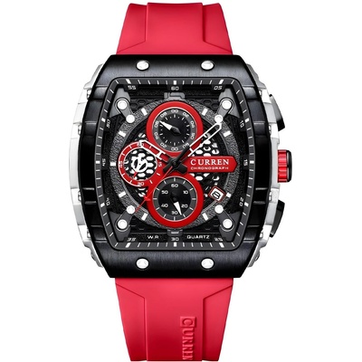 Curren Часовник curren ro-35240 - Червен kp35240 (ro-35240)