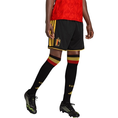 adidas Мъжки къси панталони Adidas Belgium Home Shorts World Cup 2026 Mens - Black/Gold