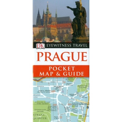 průvodce Prague pocket map a guide 3. edice anglicky