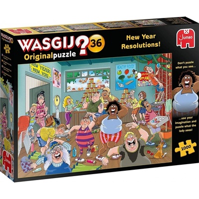 JUMBO WASGIJ 36 Novoroční předsevzetí! 1000 dielov