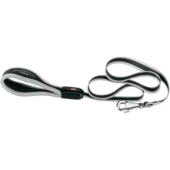 Ferplast - Ergocomfort - Елегантен повод за кучета с подплатена дръжка, 25мм/120 см. - сив