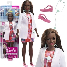 Barbie doktorka v barevných šatech