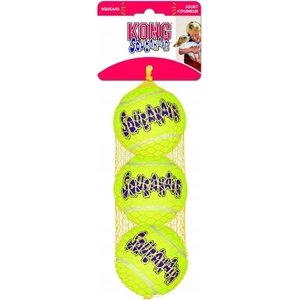 KONG Kong SqueakAir M пищяща топка, 3 бр. , 6 см