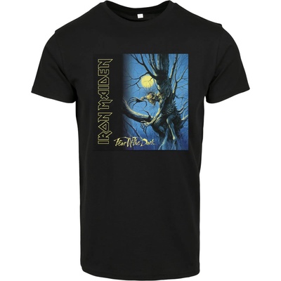 MERCHCODE Мъжка тениска в черно Merchcode Iron Maiden Fear Of The DarkUB-MC784-00007 - Черен, размер XL