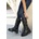 Moda Trend Дамски боти със странични катарами и връзки - Черни #362378 (362378_Черно)