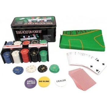 DR 0600 Texas Hold’em Poker set - 200ks žetónov