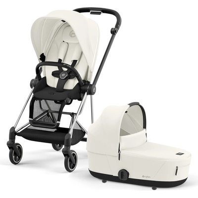 CYBEX kombinovaný Mios 3.0 Chrome Black Off White Platinum 2023