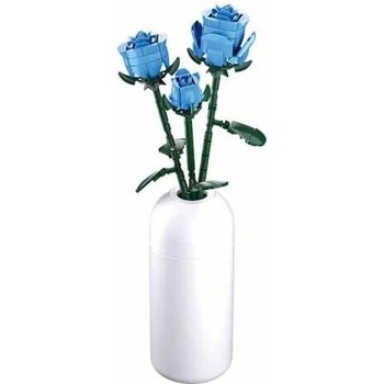 Sluban B1101-11 Modrá růže ve váze