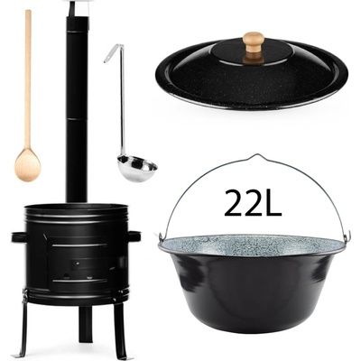 Perfect Home Set-10 Kotlíková súprava 22 L, 5 ks