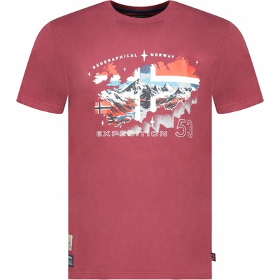 Geographical Norway tričko pánnské J-STONE MEN bordó