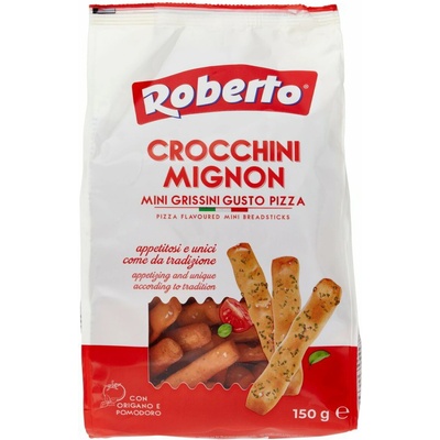 Roberto slané chrumkavé paličky s paradajkou a oreganom 150 g