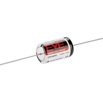 EVE Литиево тионил хлоридна батерия Eve ER14250-AX, 1/2AA, 3.6V, 1200 mAh, Li/SOCl2, 1бр (ER14250-AX)