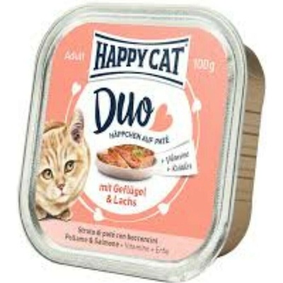 Happy Cat Minkas Duo Hydina & Losos 100 g
