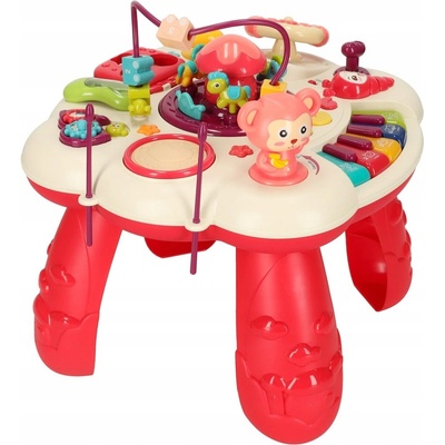 Bibi inn výukový klavírny stolík ružový