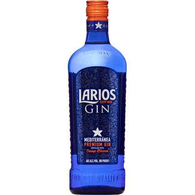 Larios Orange Blossom Gin 40% 0,7 l (holé láhve)