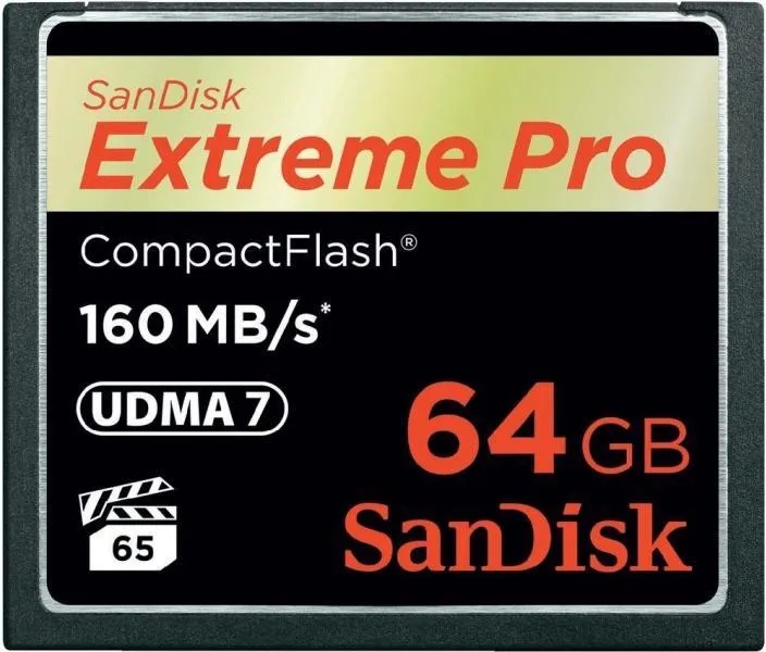 SanDisk CompactFlash Extreme PRO 64GB UDMA 7 (SDCFXPS-064G-X46/123844)
