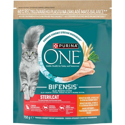 Purina One Bifensis Sterilcat kura 0,75 kg