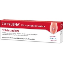 COTYLENA VAG 200MG VAG TBL NOB 3