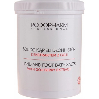 Podopharm koupelová sůl na ruce a nohy s extraktem z goji 1400 g