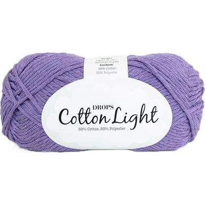 Příze DROPS Cotton light 13 - fialová