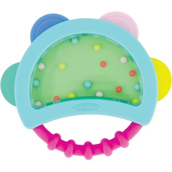 Infantino Бебешка дрънкалка и гризалка Infantino - Тамбурина (IN315260)