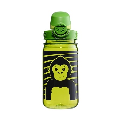 Nalgene Бебешка бутилка за вода Grip-n-Gulp Sustain 0, 35 L зелена маймуна (078933)