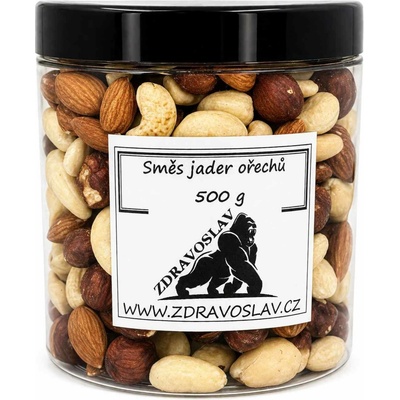 Zdravoslav Směs jader ořechů v doze 500 g