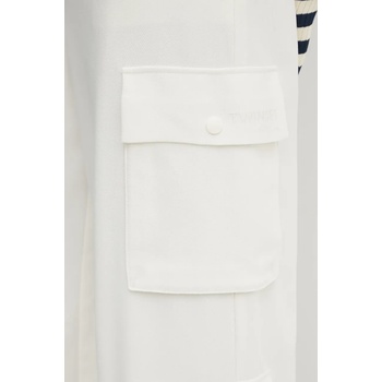 Twinset Панталон Twinset в бежово с кройка тип карго, с висока талия 251AP2333 (251AP2333)