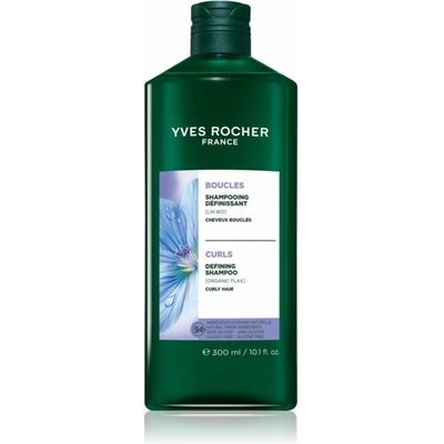 Yves Rocher Boucles šampon pro kudrnaté a vlnité vlasy with organic flax 300 ml