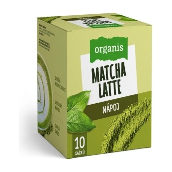 Allnature Organis Matcha Latte 10 x 17 g