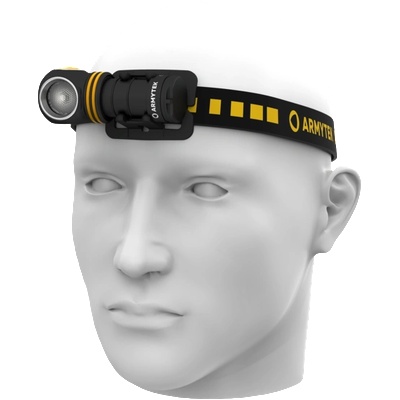 Armytek Headlamp Elf C1 USB-C бял LED ръчен фенер с мощност на батерията 1000 lm (F05003C)