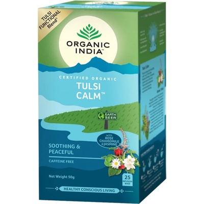 Organic India Tulsi Calm porciovaný čaj 25 vreciek