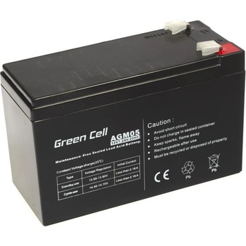 Green Cell AGM05 UPS battery Sealed Lead Acid (VRLA) 12 V 7.2 Ah (AGM05)