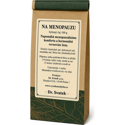 Dr. Svatek Na menopauzu bylinný čaj 100 g
