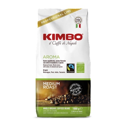 KIMBO Кафе на зърна Kimbo Aroma Bio Organic - 1 кг (014123)