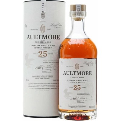 Aultmore 25y 46% 0,7 l (tuba)