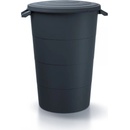 Prosperplast SMOOTH Plastová nádoba s úchytmi 80l, světlo šedá IDSM80U