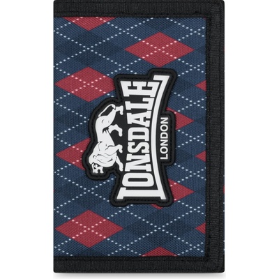 Lonsdale Wallet modrá biela červená 4255581586436