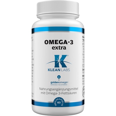 KLEAN LABS Omega-3 extra - 60 гел-капсули