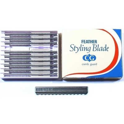 Feather Žiletky kadeřnické styling blade 10 ks